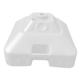 Base De Sombrilla Para Patio Rellenable, Base De Blanco