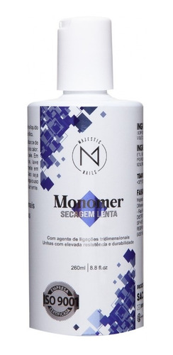 Monomer Líquido 260ml - Majestic Nails