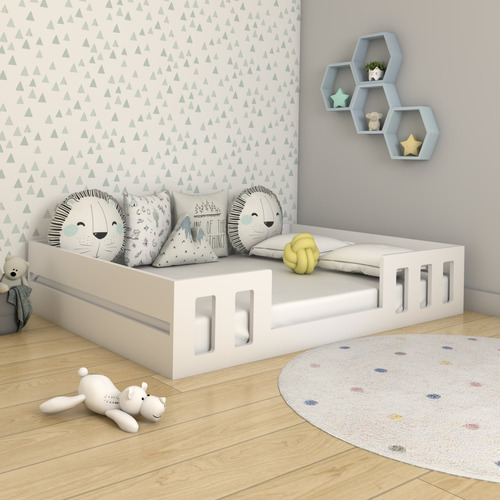 Cama Casal Infantil Montessori Play Timber Wt