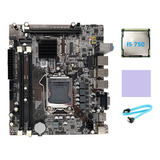 Placa Base H55 Placa Base A1156+cpu I5 750+cable Sata+others