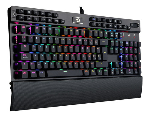 Teclado Mecanico Redragon Yama K550 Rgb Switch Outemu Purple