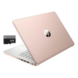 Laptop Hp Stream 14  Hd 8gb Ram 64gb Ssd Win11 S -oro Rosa