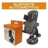 Suporte Veicular Universal Carros 360 Graus Com Ventosa Cor Preto