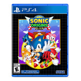 Jogo Sonic Origins Plus Ps4 Midia Fisica Lacrado