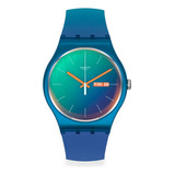 Reloj Swatch Unisex Fade To Teal So29n708 Agente Oficial