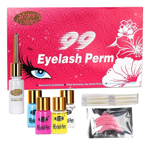 Kit Eyelash Lift Permanente Para Rizado De Pestañas Stars Co