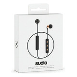 Audífonos Bluetooth Resistentes Al Sudor Sudio Tio Suecos Color Negro