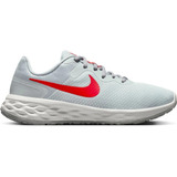 Tenis Nike Revolution 6 Gris Mujer