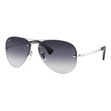 Gafas De Sol Ray Ban Rb3449 Mujer Y Hombre Originales Color Gris Color Del Armazón Gris