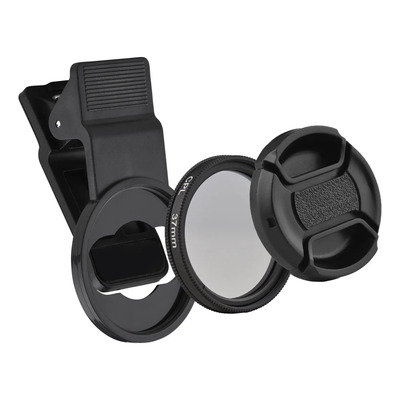 Lente Polarizador Circular Smartphone Con Protector