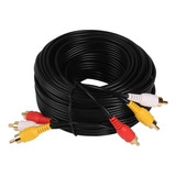 Cable De Audio Y Video  Cable Compuesto De 30 Pies Rca A ...