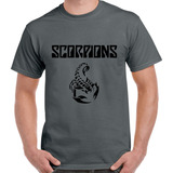 Playera Camiseta Logo Clasico Banda Scorpions Still Loving 