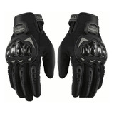 Guantes De Moto Pantalla Táctil Todoterreno Al Aire Libre Color Negro Talla G