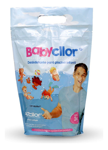 Cloro Orgânico Estabilizado Babycllor 2kg Atcllor