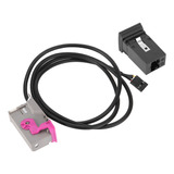 Conector De Cable De Entrada Auxiliar Automotriz Con Cd De C