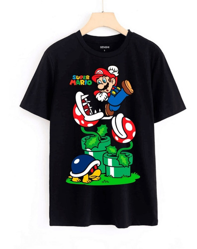 Polera Mario Bros Cod 004