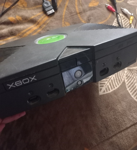 Xbox Clasico Negro Con 9 Juegos