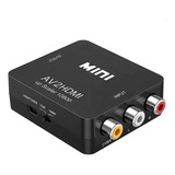 Adaptador De Convertidor De Audio Y Video Tv Rca A Hdmi 1080