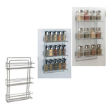 Organizador De Pared 3 Niveles Cromado Cocina/baño