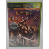 Kingdom Under Fire Heroes Novo Lacrado - Xbox Clássico