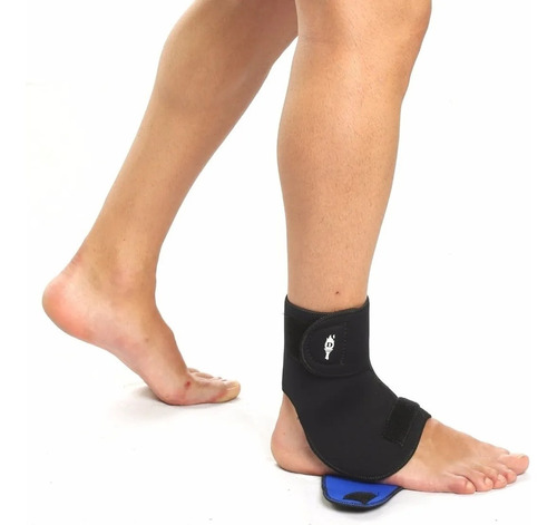 Tobillera Abierta Neoprene Ajustable Esguince Deportiva Dema