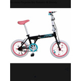 Bicicleta Infantil Plegable Rodado 16 Disney Bia Impecable!!