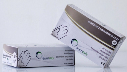 Guantes Latex Descartables / Caja X 100 Un.