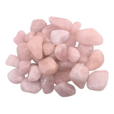 Pedra Natural Quartzo Rosa Rolada Polida 2-3cms - 250g