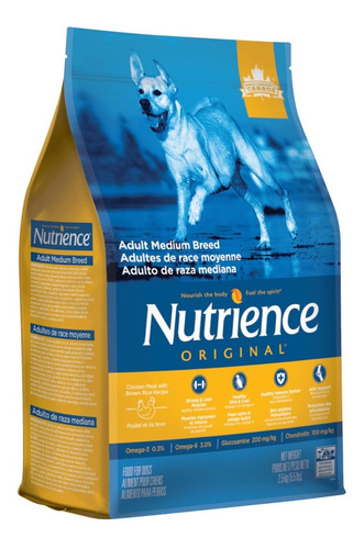  Alimento Nutrience Original Adult Medium 11.5 Kg - Aquarift