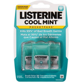 Paquete De 3 Tiras Para El Aliento Listerine Menta Fresca