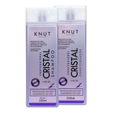 Kit Knut Cristal Shampoo + Condicionador Restauração Do Liso