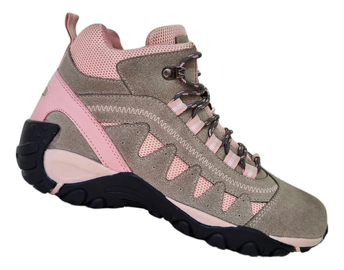 Botines Trekking Para Mujer Pasos Seguros 36-41