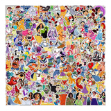 Disney-pegatinas De Dibujos Animados Para Niños 10/30/50/10