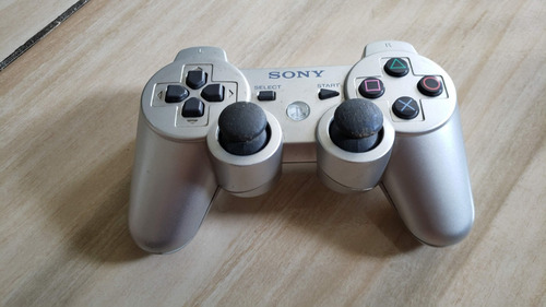 Controle Original Do Playstation 3 Prata. Tudo 100% K1