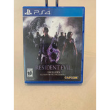 Juego De Ps4 Resident Evil 6