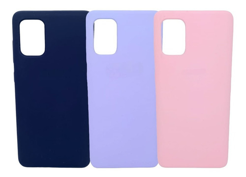  Estuche Silicone Case Cerrado Para Samsung A71