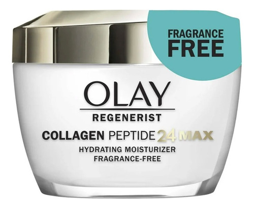 Crema Facial Humectante Olay Con Peptidos De Colageno 24max