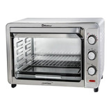 Horno De Mesa Eléctrico Koblenz Hkm-1500 S 32l 3 Programas De Cocción Rango De 100°c A 250°c Timer De 60 Minutos Y Accesorios Acero Inoxidable 1500 W 120v