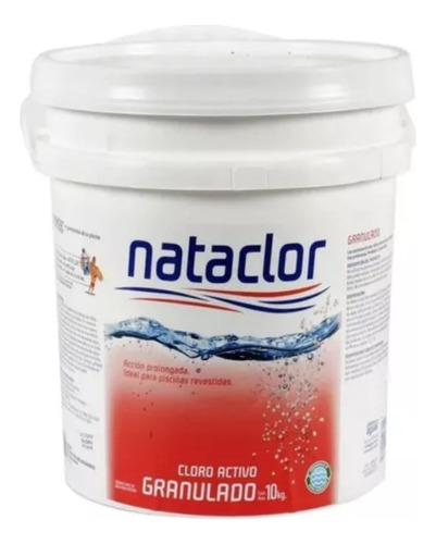 Cloro Granulado Disolución Lenta 10 Kg Nataclor