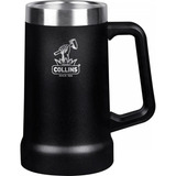 Caneca Termica Em Aço Oxidável Preto 709ml Collins