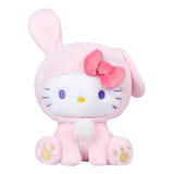 Peluche Hello Kitty Conejito Rosa Sanrio Original