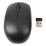 Rechargeable Wireless Mouse Usb + 2.4 Wireless Negro