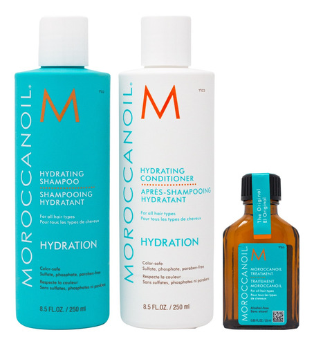 Moroccanoil Kit Hidratacion Con Aceite!