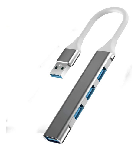 4 Puertos Usb Multi 3.0 Ultra Delgado Hub Usb Port Adapter