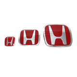 Honda Civic H Rojas Kit 3 Delantera +trasera + Volante 06-15