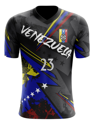 Camiseta Sublimada - Venezuela Tricolor Sub-2 Personalizada