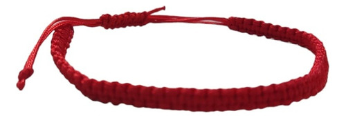 Pulsera Roja Protectora De Hilo Adaptable Unisex