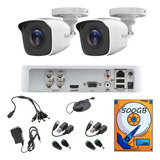 Kit Video Vigilancia Epcom 2 1080 Metal Baluns 500gb