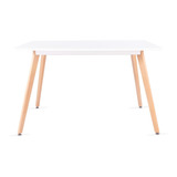 Mesa Rectangular Nordica Blanca 120 X 80 - Comedor - Eames 