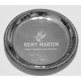 4 Posa Copas  De Metal Plateado De Remy Martin-catálogo-caja